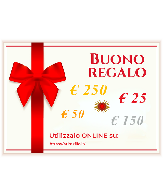 Voucher Regalo - Gift Card